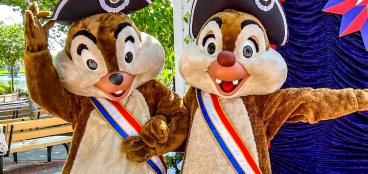 Chip n Dale Spirit of 76 Fourth of July Costumes Outfits EPCOT