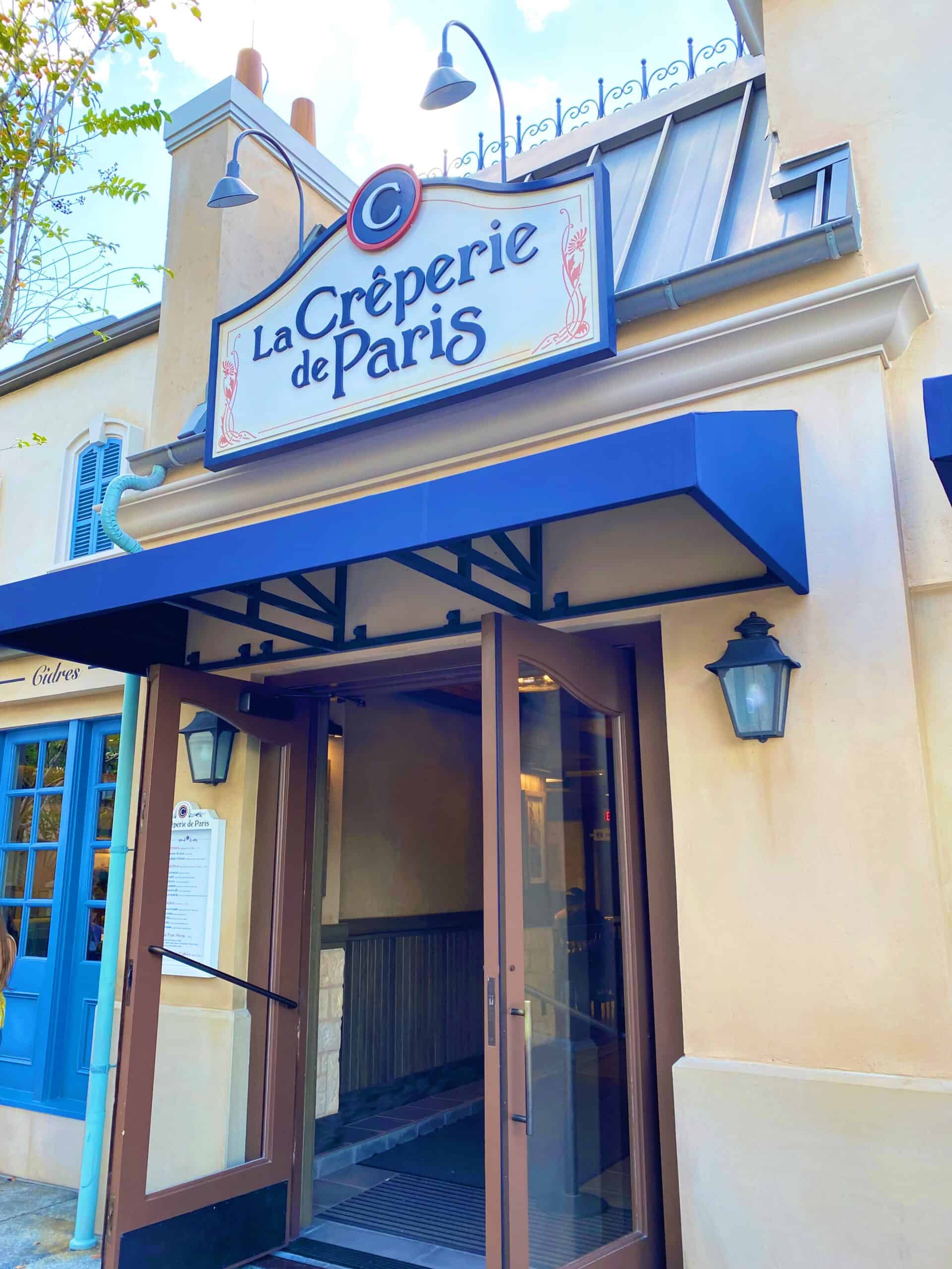 Entrance - La Crêperie de Paris