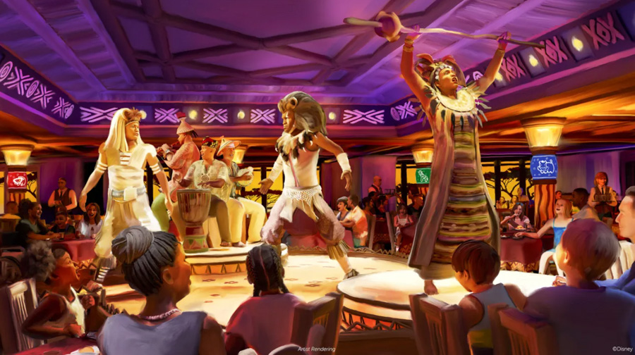 Disney Destiny Cruise Ship Disney Cruise Line Lion King Dinner Show Details