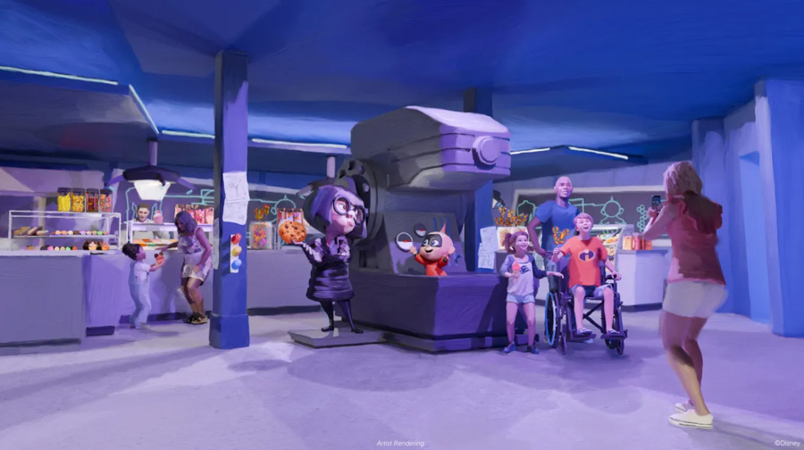 Disney Destiny Cruise Ship Disney Cruise Line Edna Mode Pixar Candy Shop Details