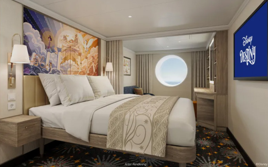 Disney Destiny Cruise Ship Disney Cruise Line Staterooms Details