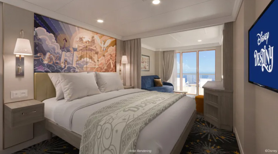 Disney Destiny Cruise Ship Disney Cruise Line Staterooms Details