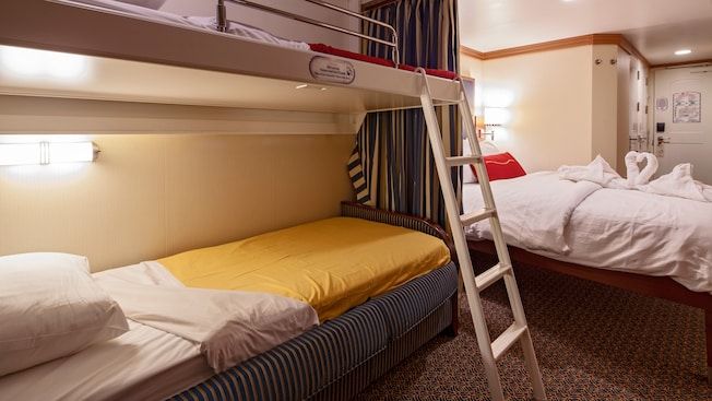 Disney Dream Stateroom with Bunk Beds 