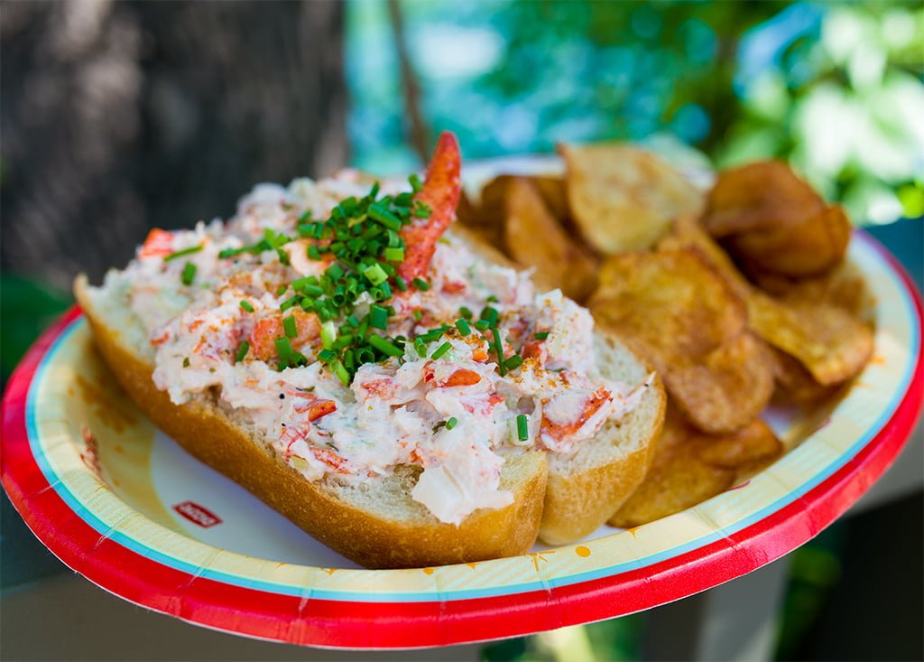 Lobster Roll at Harbour Galley