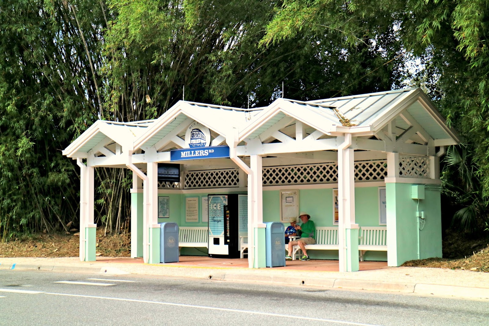 Bus Stop at Old Key West