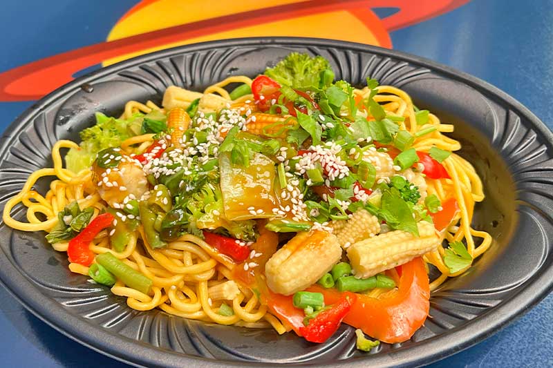 Sesame-Ginger Noodles from Pizza Planet 