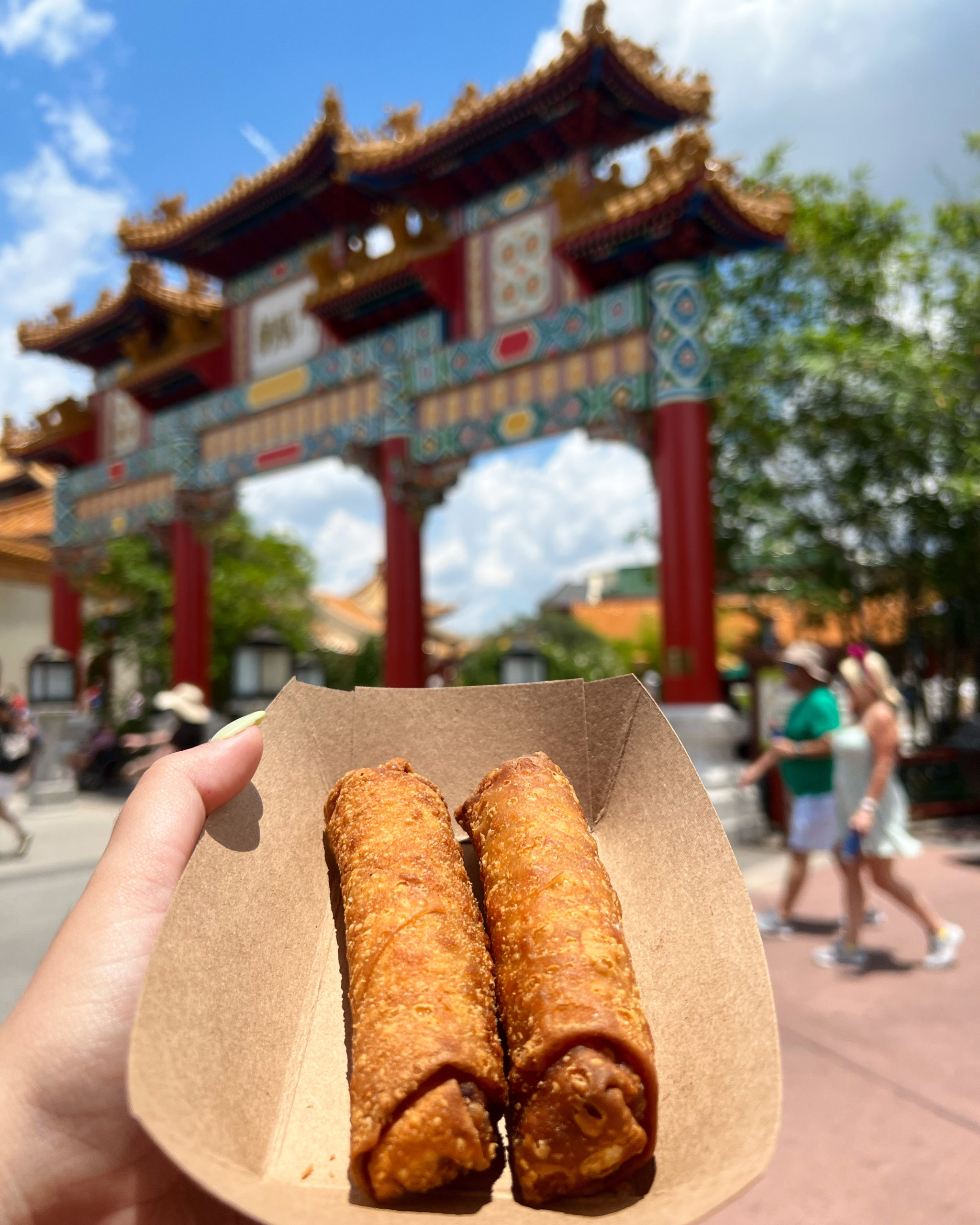 Pork Egg Rolls from the China Pavilion 