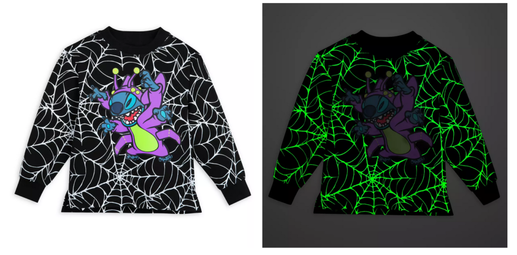 Stitch Halloween Glow-in-the-dark shirt
