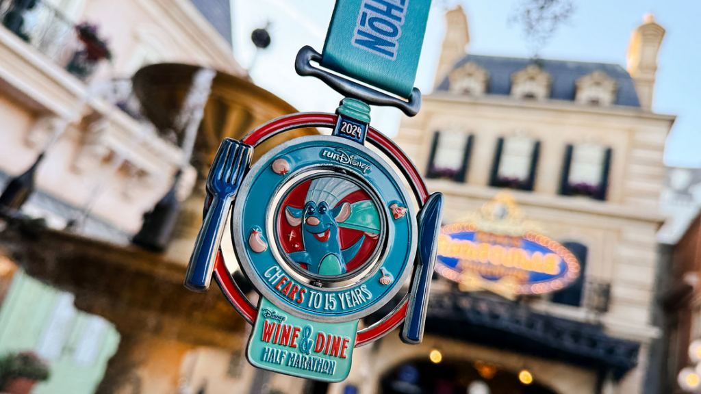 2024 Disney Wine & Dine Half Marathon Medals
