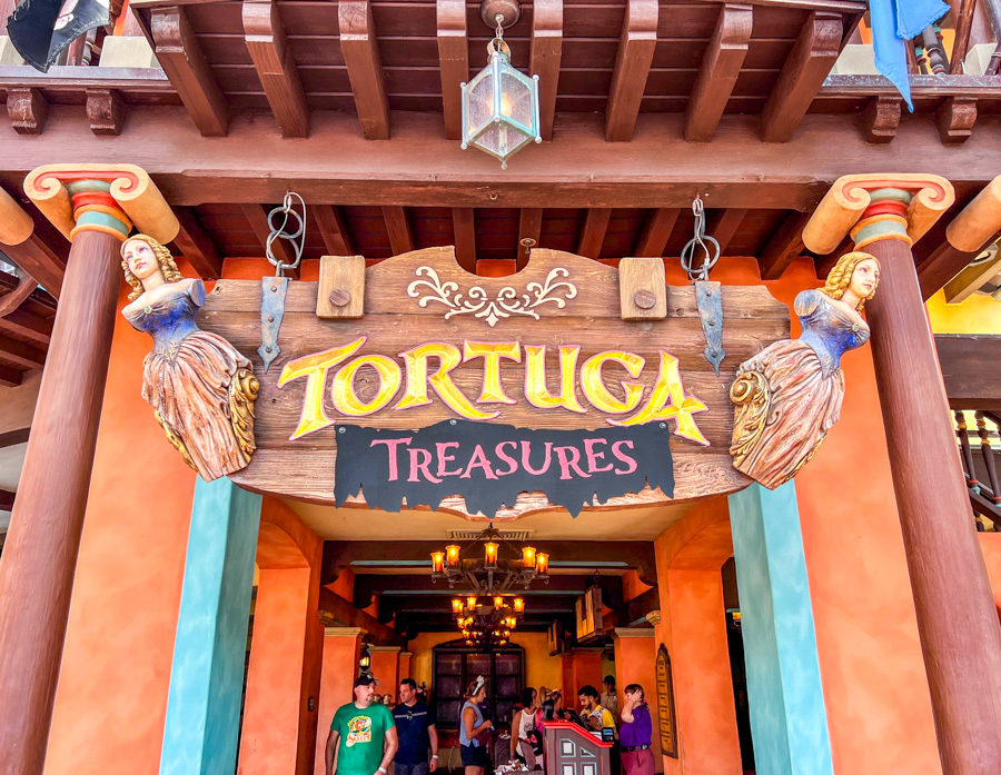 Tortuga Tavern Treasures Magic Kingdom Adventureland Jack Sparrow