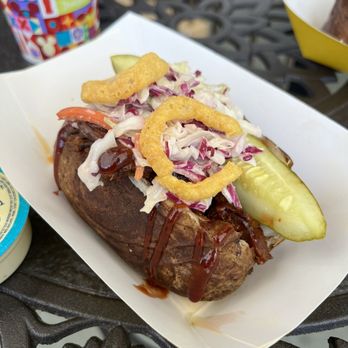 Troubadour Tavern -Disneyland - Roundup BBQ Potato