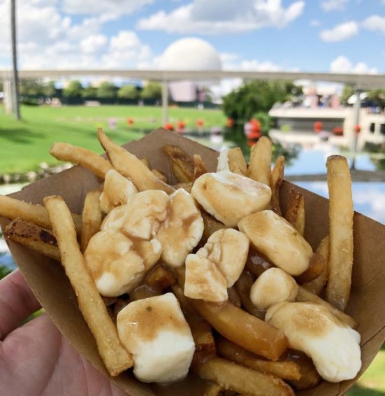 Traditional Poutine from Canada Pavilion