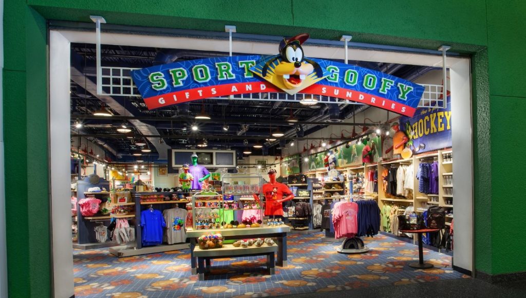 Disney's All-Star Sports Goofy Sundries and Gifts