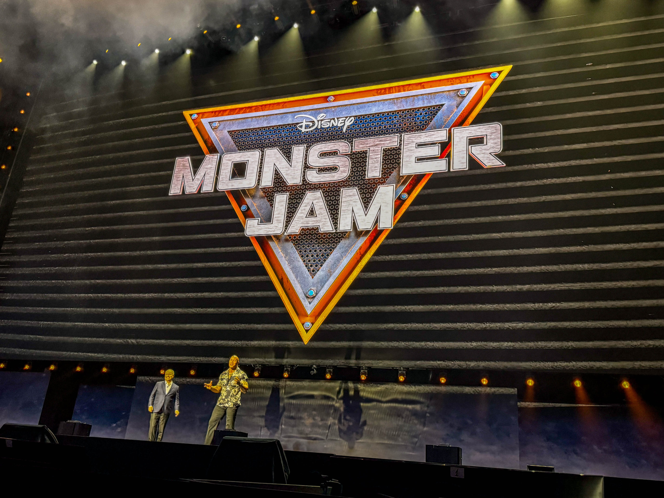 Monster Jam Dwayne Johnson D23