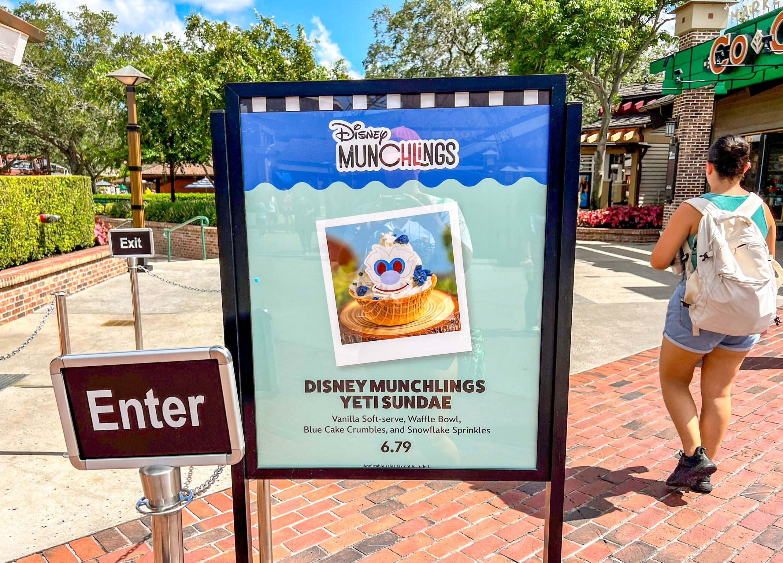 Disney Munchlings Yeti Sundae