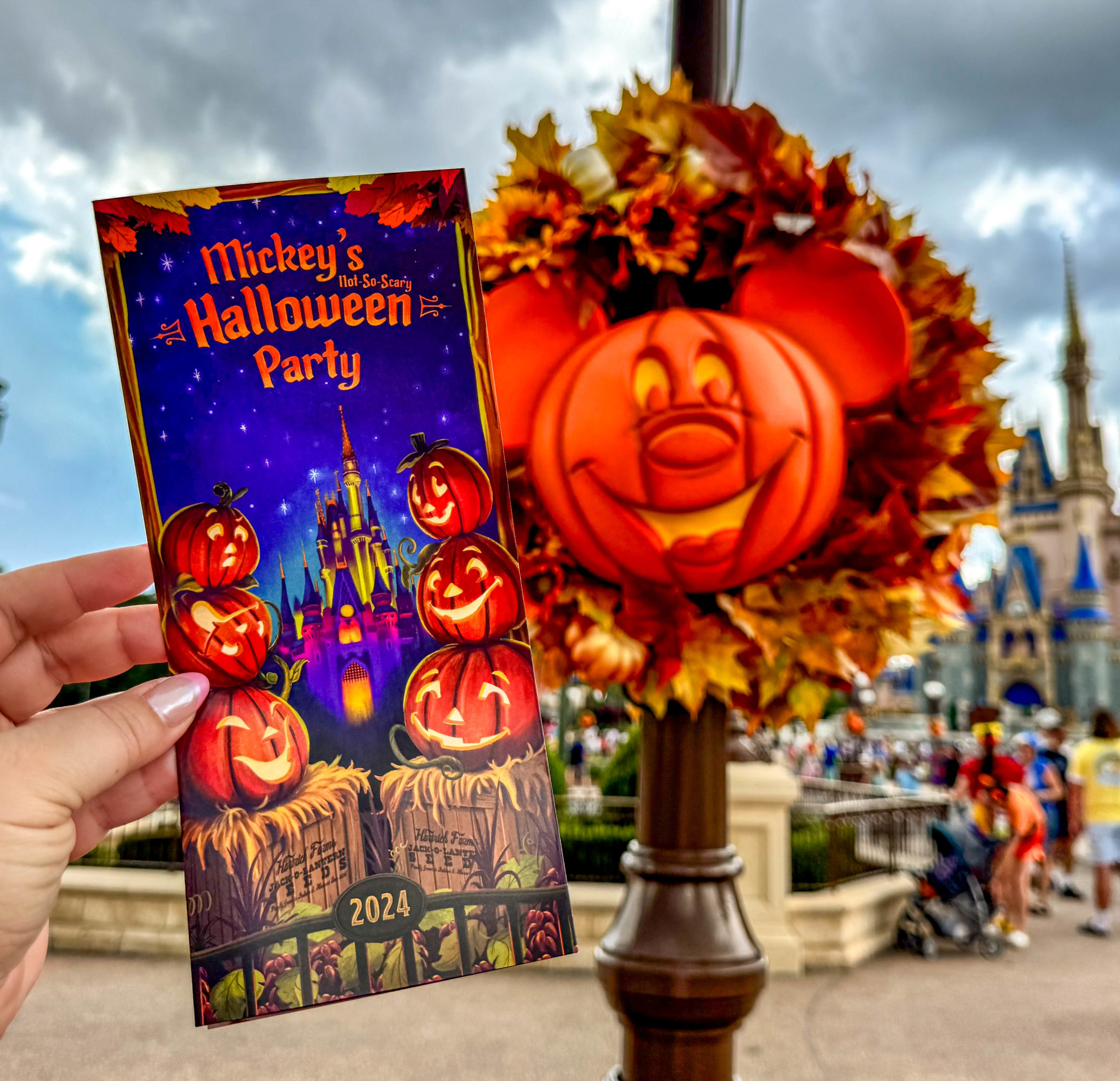 Mickey's Not-So-Scary Halloween Party Map