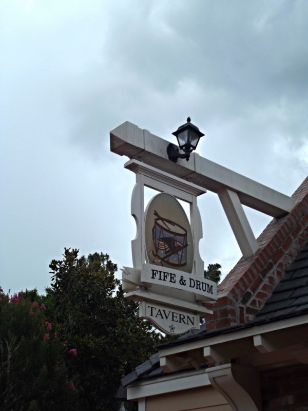 Fife and Drum Sign 