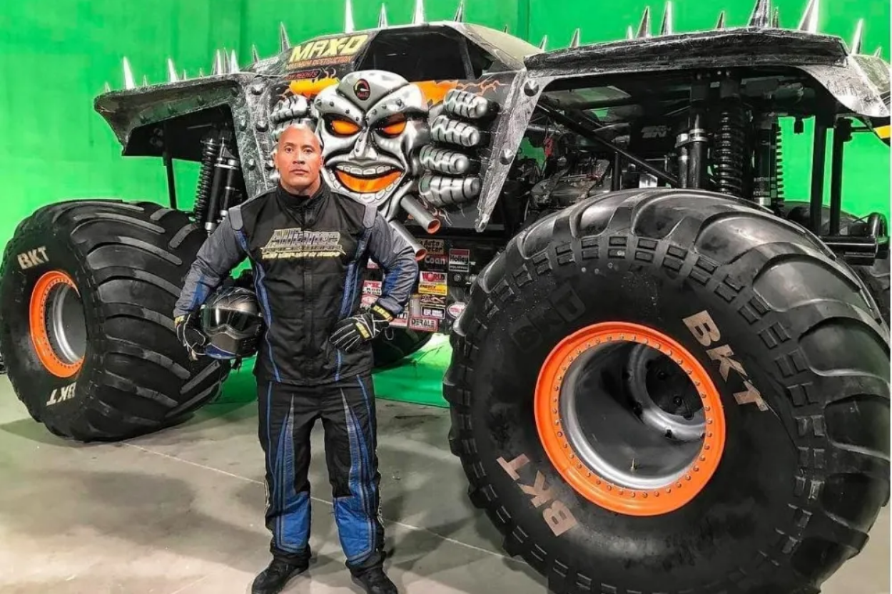 Monster Jam Dwayne Johnson