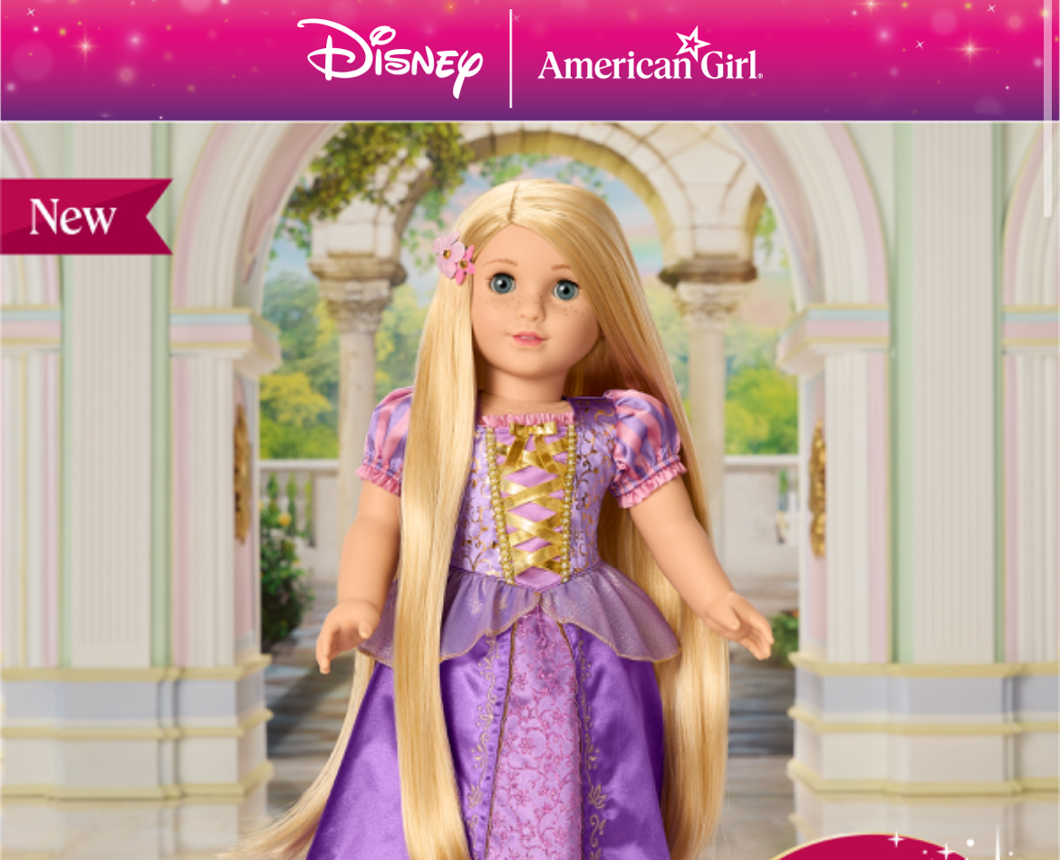 Rapunzel American Girl Doll