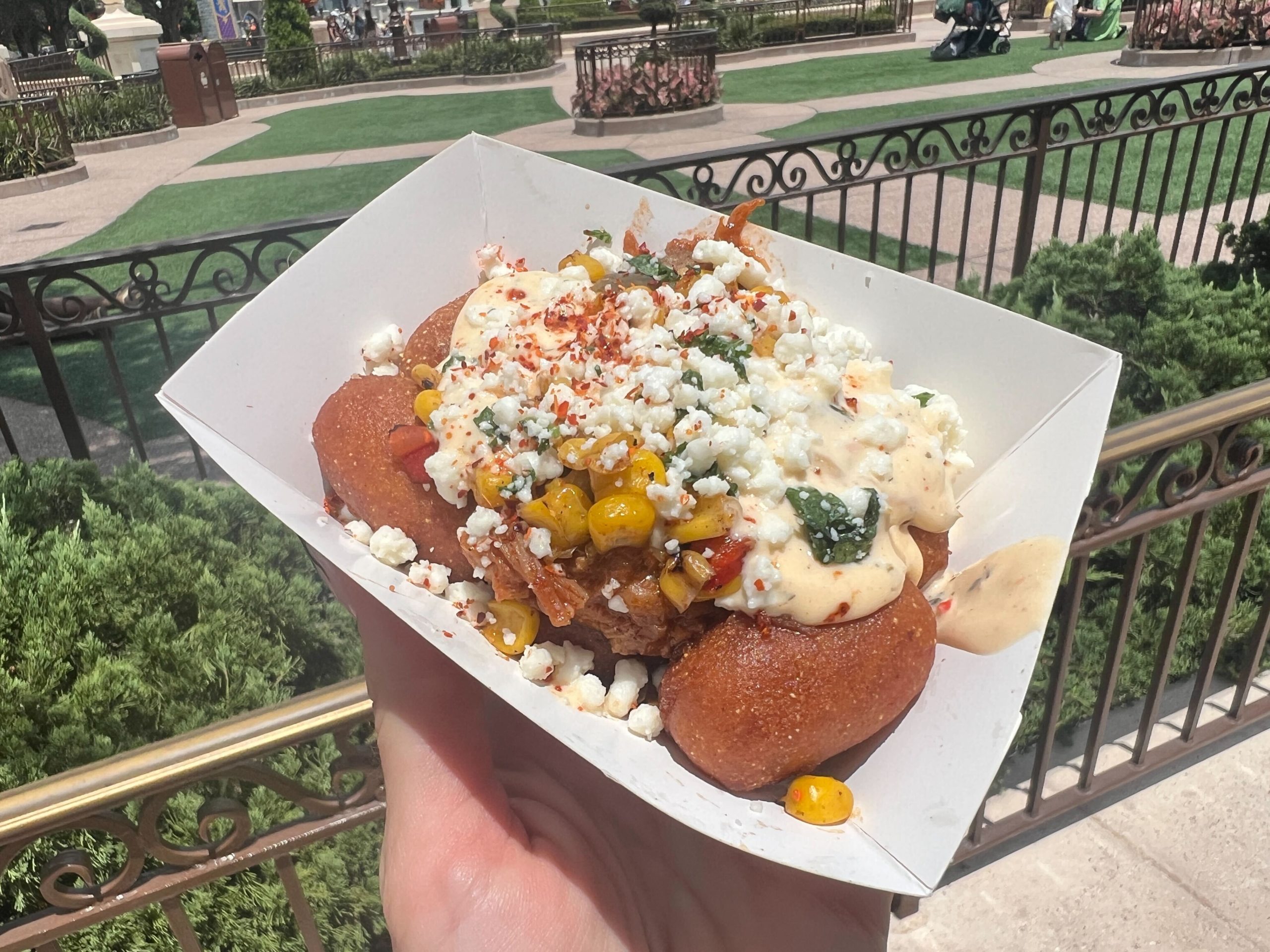 chipotle bbq corn dog nuggets casey's corner halloween