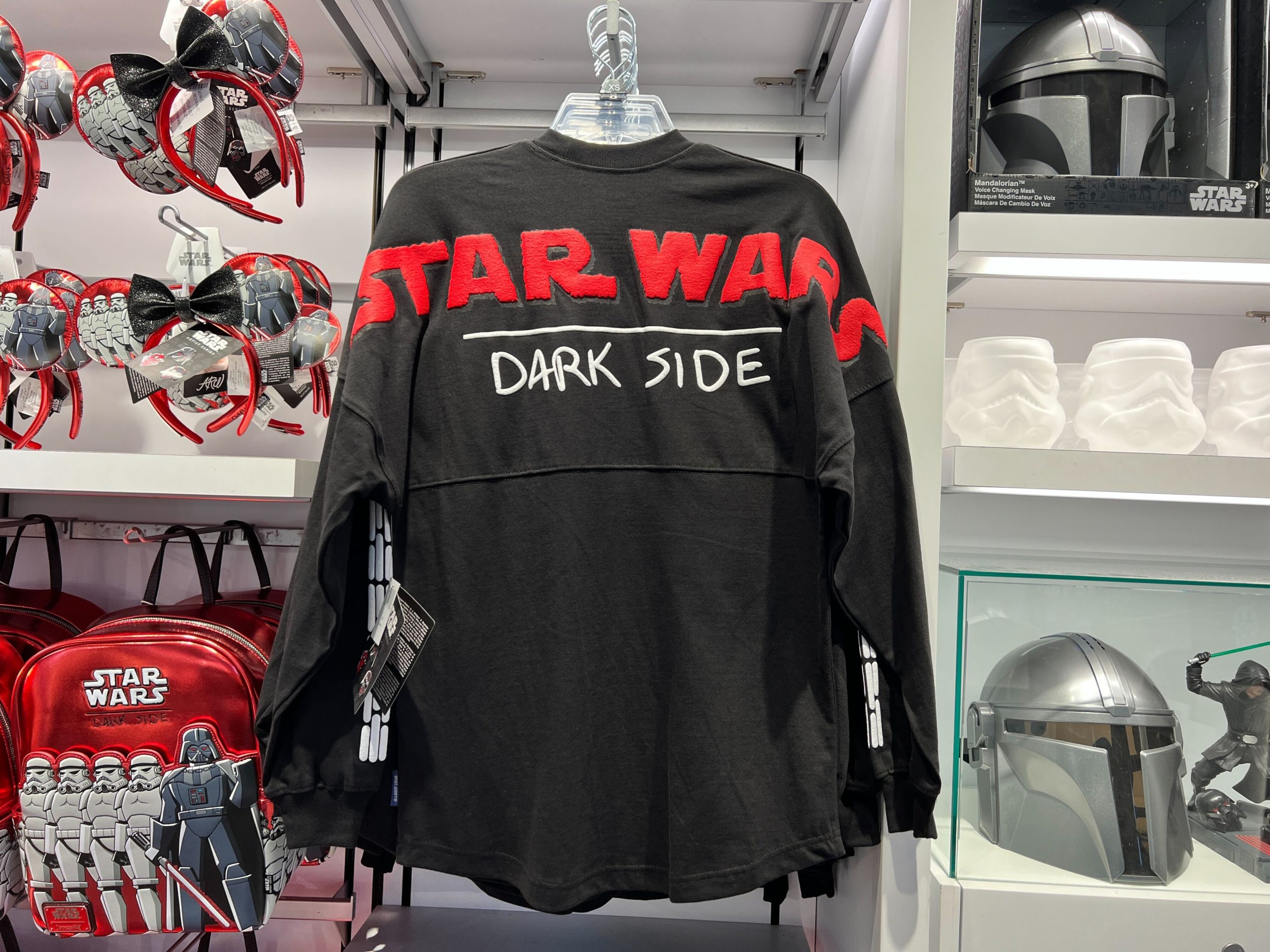 star wars dark side loungefly bag ears spirit jersey